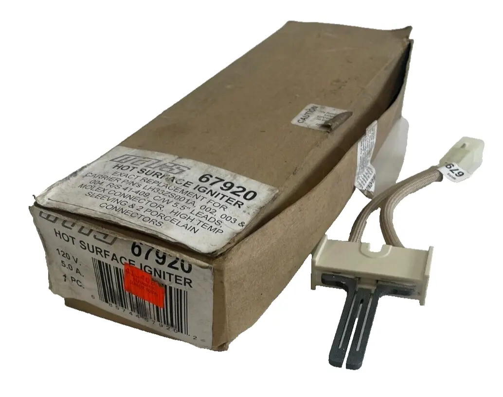 NEW MARS 67920 HOT SURFACE IGNITER 120V 5.0 A