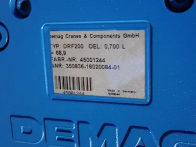 USED DEMAG DRF200