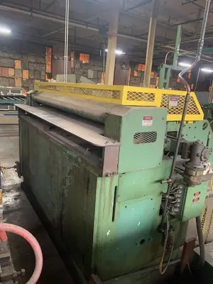 20,000 Lb X 72" X .125" Minster Cut To Length Line