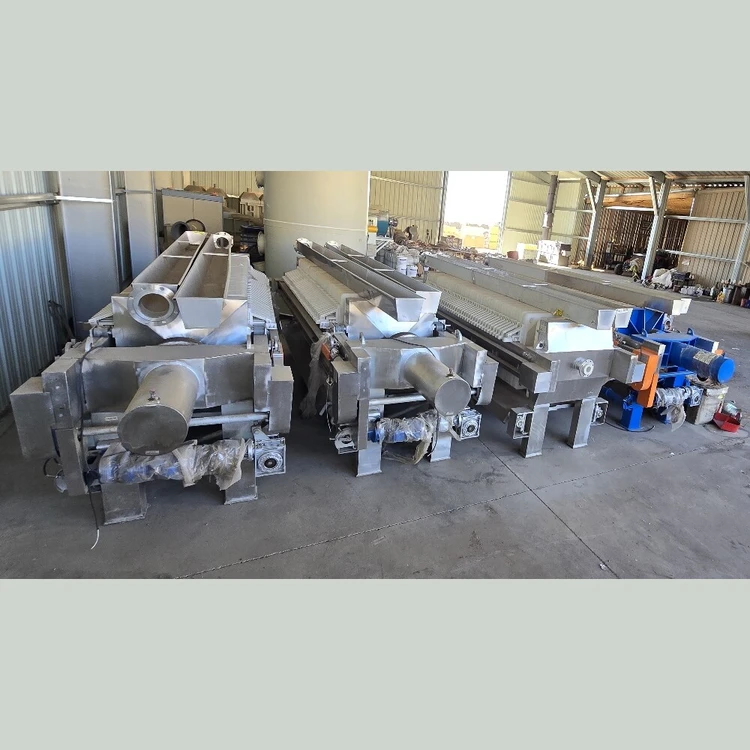 Used SINOFILTER XMZ50/870 Filter Presses Nebraska US | Savona Equipment LTD #1170219