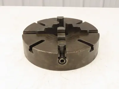 L-W Chuck Co. 4-Jaw Independent Lathe Chuck 13-7/8" OD