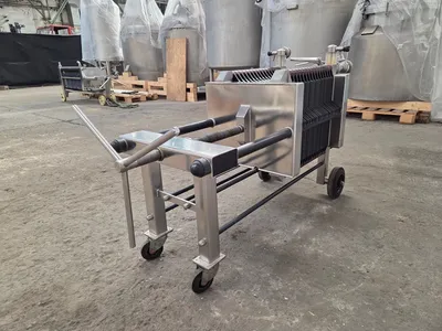 SCHENK 400 x 400 mm Filterplatte und Rahmen | Perry Equipment (6)