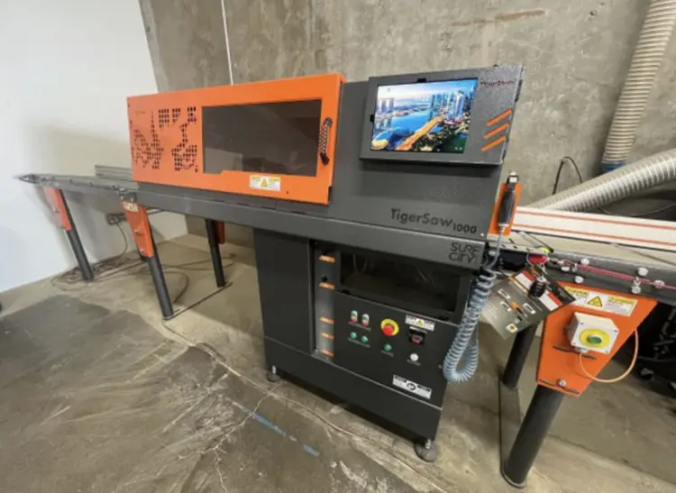 2023 TIGERSTOP Tigersaw 1000 Horizontal Band Saws | Liberty Machine Works LLC