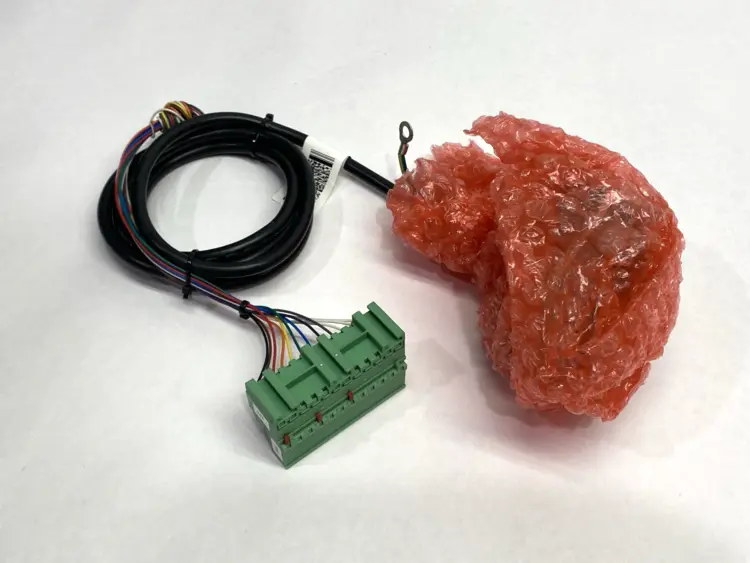 Used ABB CUSTOMER SIGNAL WIRE HARNESS HARN-XS5 NO DIN RAIL LATCH Cable & Wire | Maverick Industrial Sales #1100960