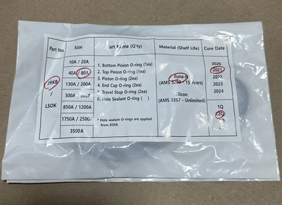 NEW Triac 2KRB 80A Buna-N