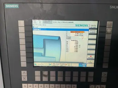 USED WMW ZERBST CNC INTERNAL THREAD LATHE Ø 4000 MM