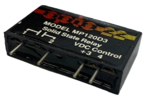 Opto 22 MP120D3 SSR Solid State Relay, 0.02 to 3 A (RMS), 12 to 140 V (RMS) [Refurbished]