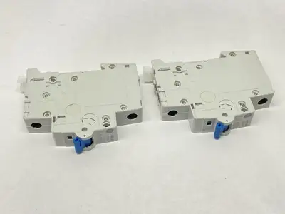 USED ALLEN-BRADLEY MINI CIRCUIT BREAKER 1-POLE 0.5A 277V LOT OF 2