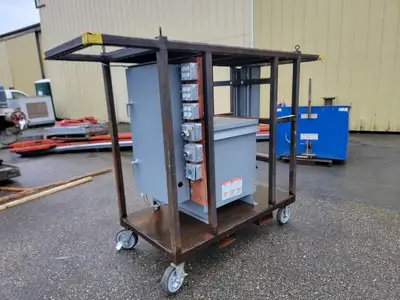 75 kVA Temporary Power Distribution Cart 600V Pri. 208Y/120V Sec.