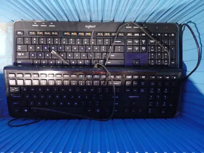 Logitech, Amazon Basics Keyboards, Mouse