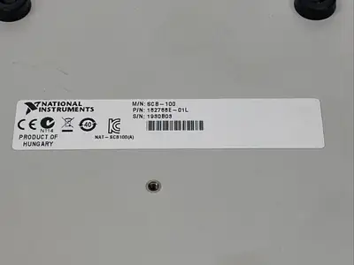 USED NATIONAL INSTRUMENTS SHIELDED I/O CONNECTOR BLOCK