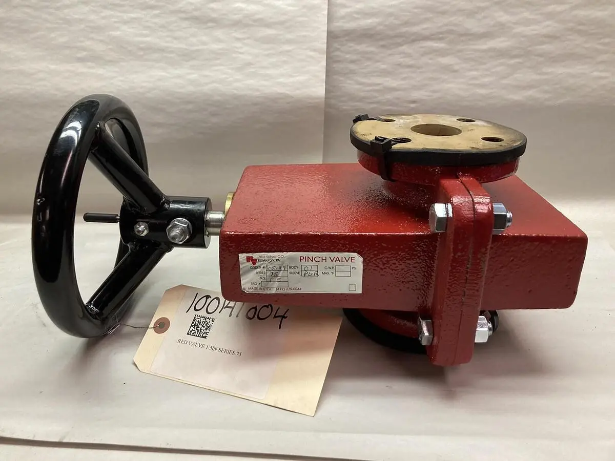 New | in-Stock RED VALVE SERIES 75 Pump & Valve Parts | Surplus Asset Holdings #1219845
