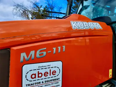 Used 2017 KUBOTA M6-111 Utility Tractors New York US | Abele Tractor #1343076