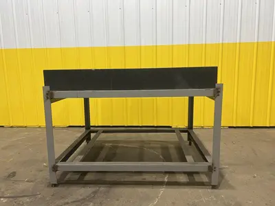 48" X 36" X 6" BLACK GRANITE PRECISION LAYOUT INSPECTION TABLE: STOCK #19822