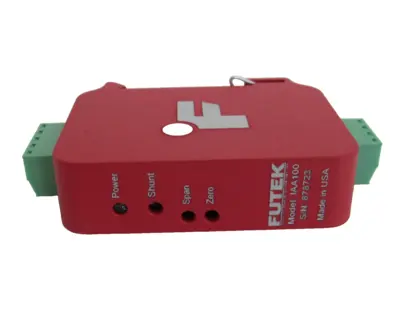NEW FUTEK IAA100 VOLTAGE AMPLIFIER WITH ZCC940 SBA00453 CABLES