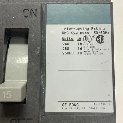 Used GE TED134015 Miscellaneous Equipment (Electrical & Power) | Surplus Asset Holdings #1189779