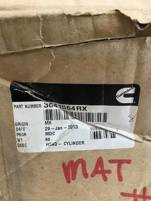 Cummins Cylinder Head PN 3641564RX