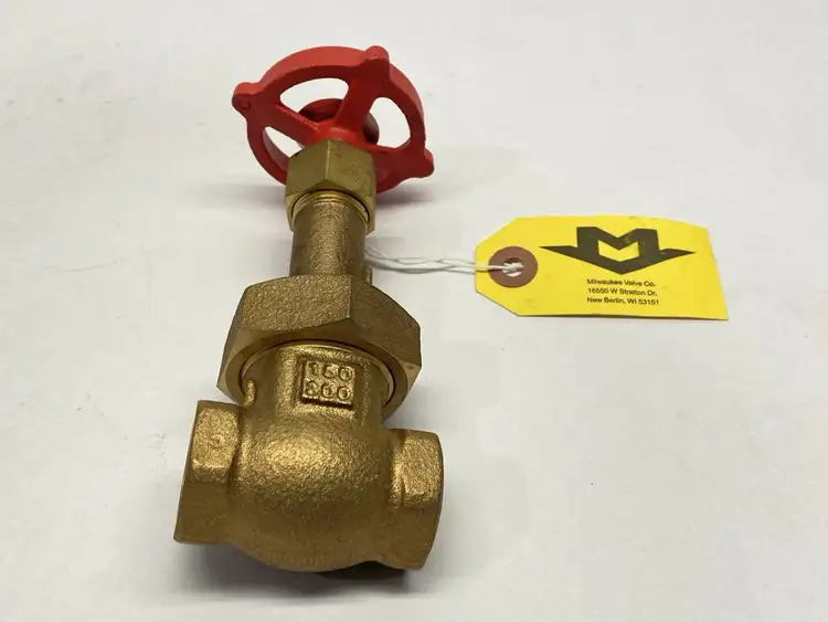 Used MILWAUKEE VALVE BRONZE GATE VALVE 150SWP 300WOG 1/2" Valves/Fittings | Maverick Industrial Sales #1105523