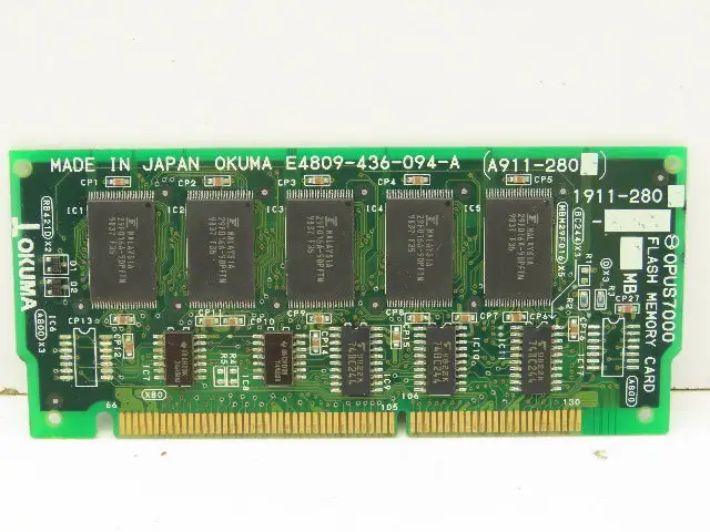 Okuma 1911-2805 Opus7000 Flash Memory Card 8MB