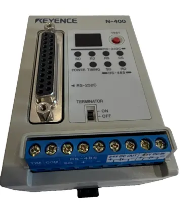 NEW KEYENCE N-400 MULTI-DROP CONTROL UNIT N400