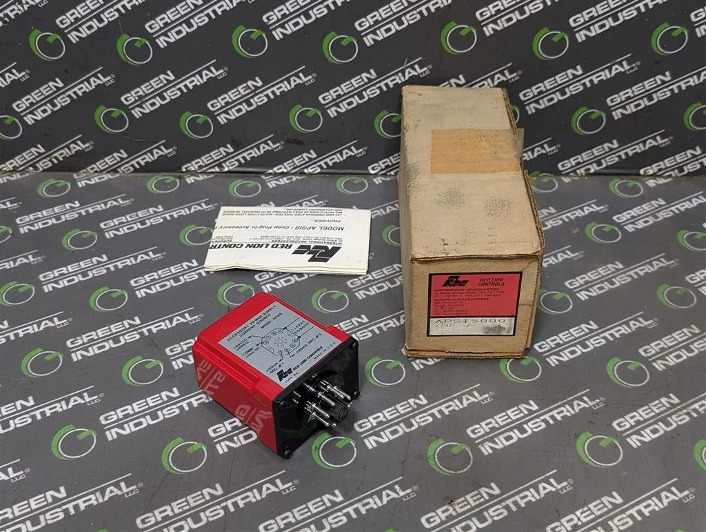 Red Lion Controls APSIS000 Octal Plug-In Power Supply Module 12VDC New NIB