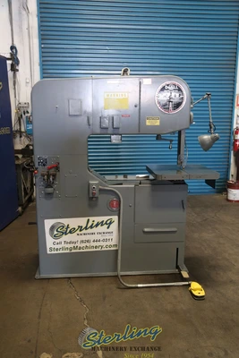 Used DOALL 3613-0 Vertical Band Saws California US | Sterling Machinery Exchange #1467170