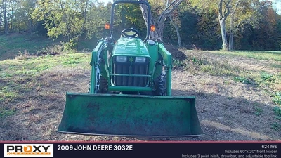 Used 2009 JOHN DEERE 3032E Tractors & Trailers Indiana US | Proxy Equipment #1377888