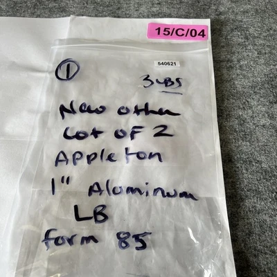 New | in-Stock Appleton LB100-A Misc Electrical & Power Parts California US | Davliegogo LLC #1719898