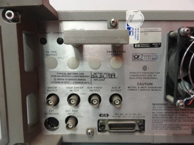 USED HEWLETT PACKARD 8591A
