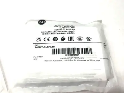 New | in-Stock Allen-Bradley Ser. A Auxiliary Contact Block Front Mount LOT OF 2 Contact Blocks Michigan US | Maverick Industrial Sales #1487267