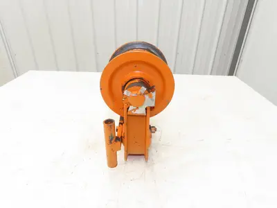 Cleveland Tramrail Underhung Bridge Crane End Truck H-1/2 Idler Head WA 5"Wheels