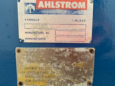 USED Ahlstrom Fiberscreen