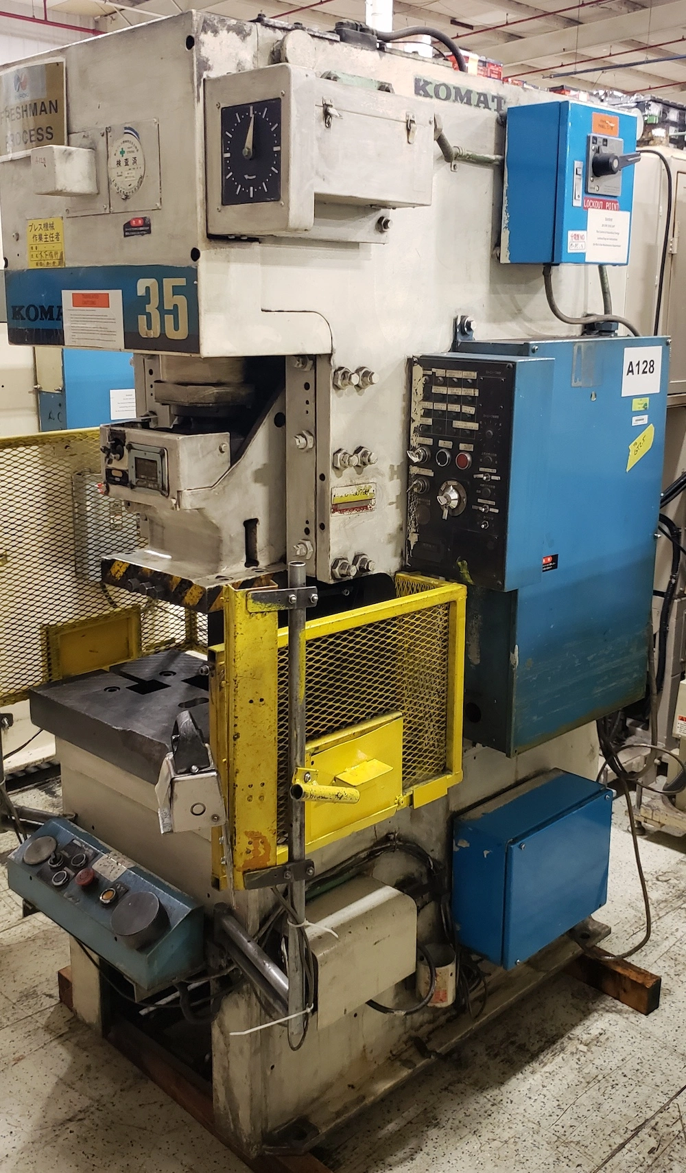USED 1986 KOMATSU PRESSES KOMATSU OBS35-2 PRESS