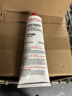 Lot of Fast Puddy, Shrink Bands, & Filter Set