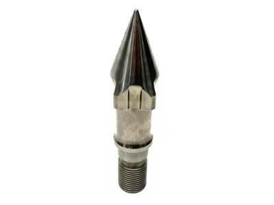 USED NISSEI INJECTION MOLD SCREW TIP 56MM MISSING ASSEMBLY PARTS