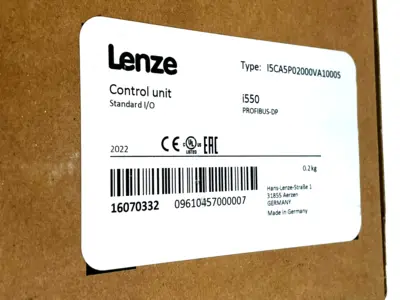 NEW LENZE I5CA5P02000VA1000S CONTROL UNIT I550 PROFIBUS-DP