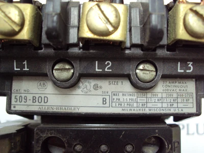 USED Allen-Bradley 509-B0D