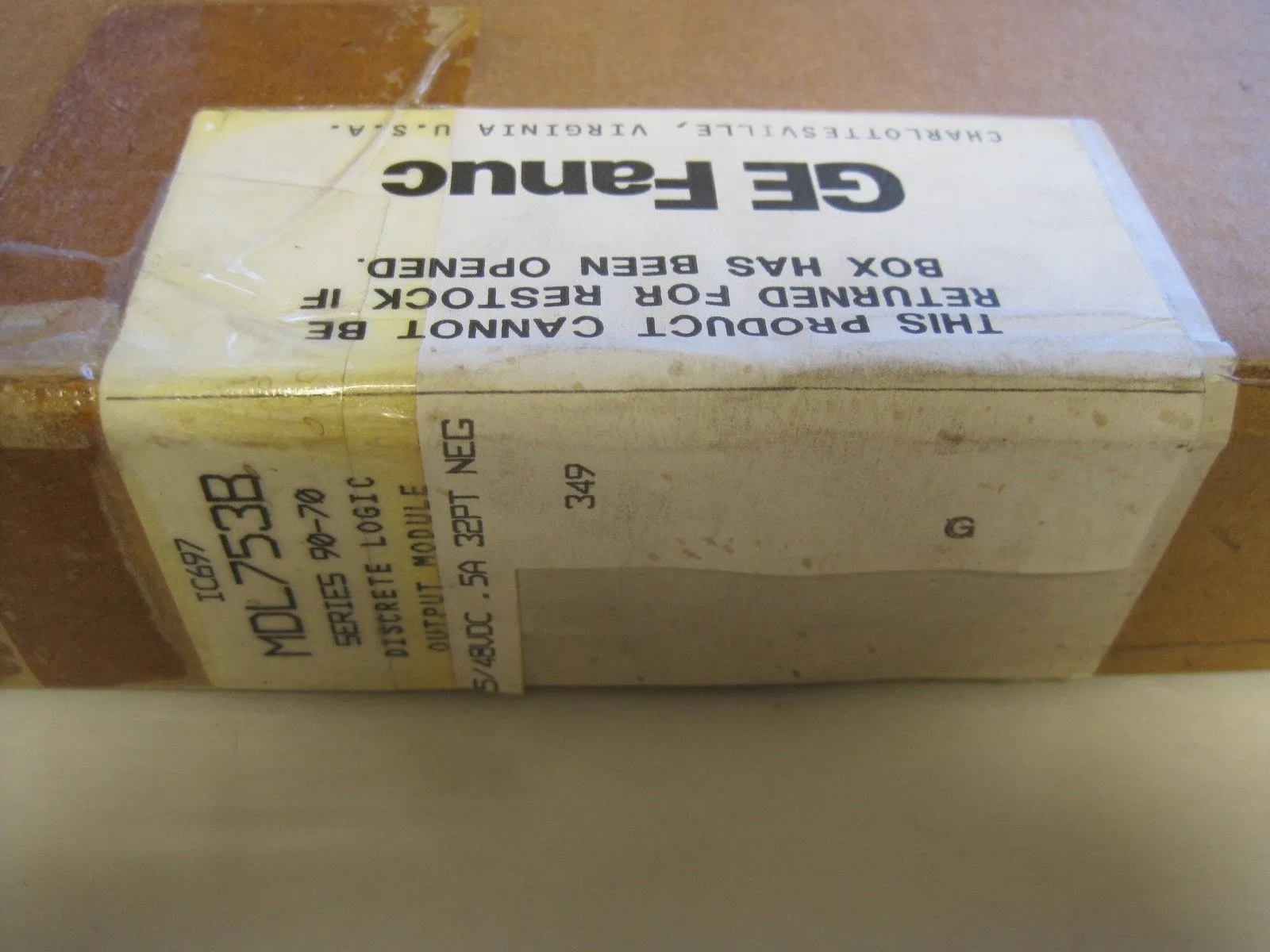 NEW SEALED GE FANUC IC697MDL753 MODULE IC697MDL753B