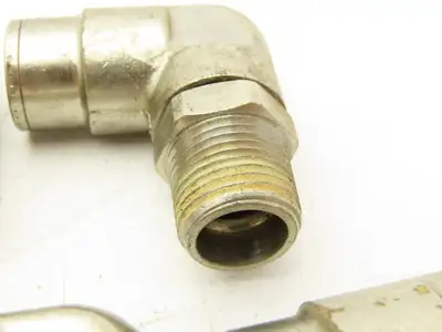 Norgren 124470738 Pneufit Swivel Male Elbow 1/2" OD Tube 3/8" MNPT Lot of 5