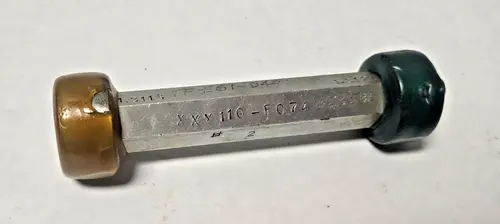 Gauge BORE RING GO NO GO 1.3115 1.3121 Thread Plug Gage