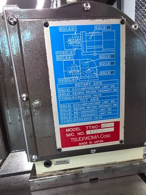 TSUDAKOMA TTNC-102-2 CNC Rotary Table | GMT (8)