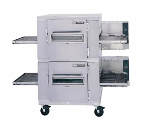 Lincoln 1400-FB2G 73" Gas Double Impinger Conveyor Oven - Natural Gas