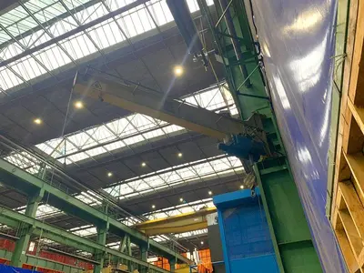 USED DEMAG JIB CRANE 3 TON
