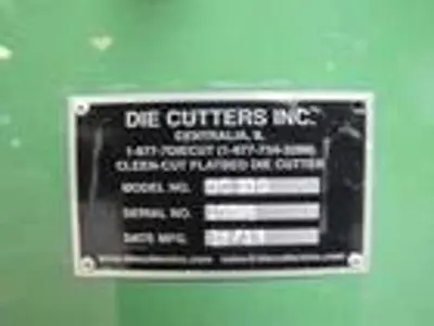 Used 2013 KWIKSET DC 100 Die Cutters Texas US | Matchbox Machinery #1261617
