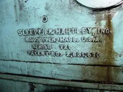 USED Sleeper & Hartley 721