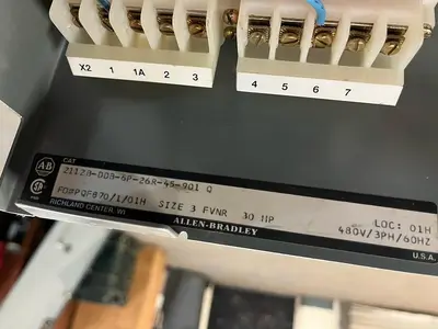 USED ALLEN-BRADLEY 2112B-DDB-6P-26R-45-901