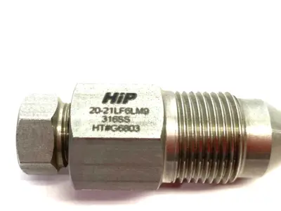 USED HIP HIGH PRESSURE EQUIPMENT FEMALE TO MALE ADAPTER 20,000PSI