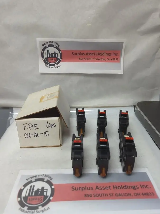 USED FEDERAL PACIFIC CU-AL-15