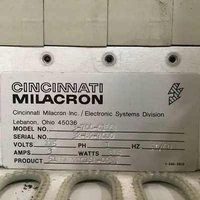 USED CINCINNATI MILACRON 3-700-0186A