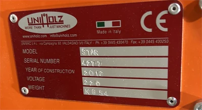 USED 2012 UNIHOLZ STAR